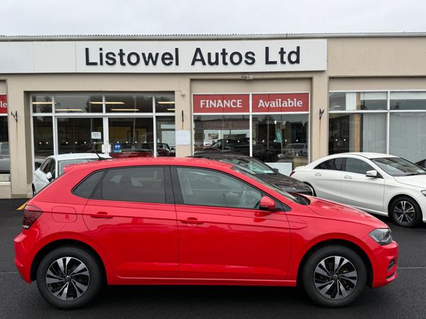 Volkswagen Polo Hatchback, Petrol, 2021, Red