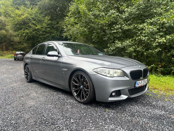 BMW 5-Series Saloon, Diesel, 2014, Grey