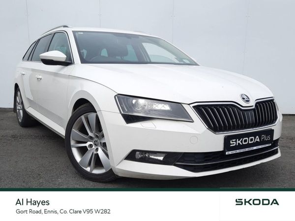Skoda Superb Estate, Diesel, 2016, White