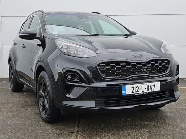 Kia Sportage SUV, Diesel Hybrid, 2021, Black
