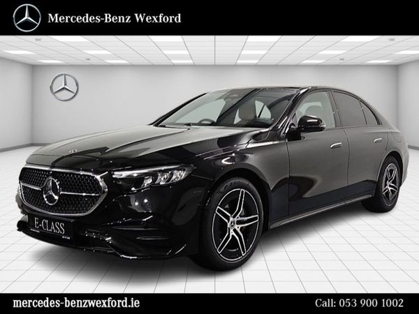 Mercedes-Benz E-Class Saloon, Diesel Plug-in Hybrid, 2025, Black