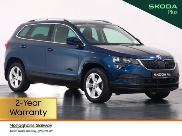 Skoda Karoq SUV, Petrol, 2022, Blue