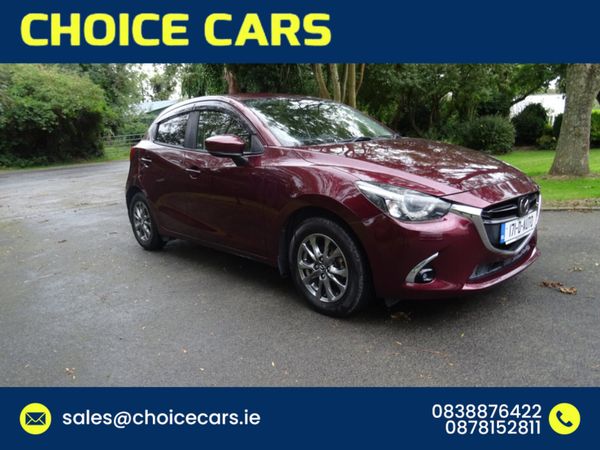 Mazda Demio Hatchback, Petrol, 2017, Red
