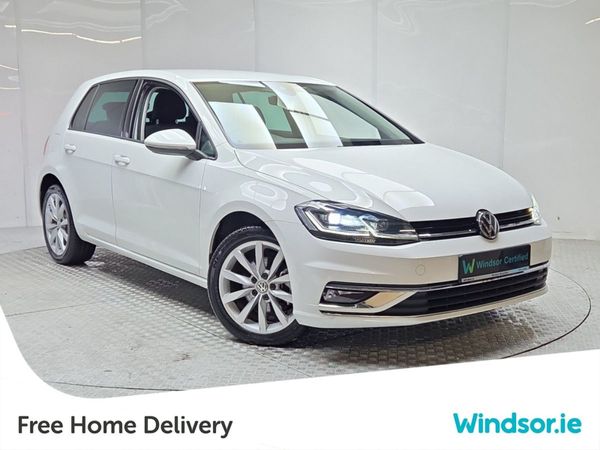 Volkswagen Golf Hatchback, Petrol, 2018, White