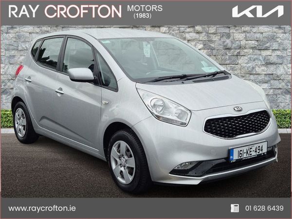 Kia Venga MPV, Petrol, 2016, Silver