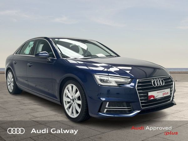 Audi A4 Saloon, Diesel, 2019, Blue