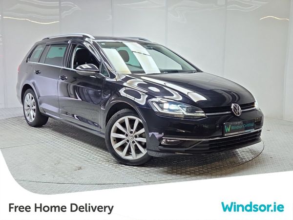 Volkswagen Golf Estate, Petrol, 2019, Black
