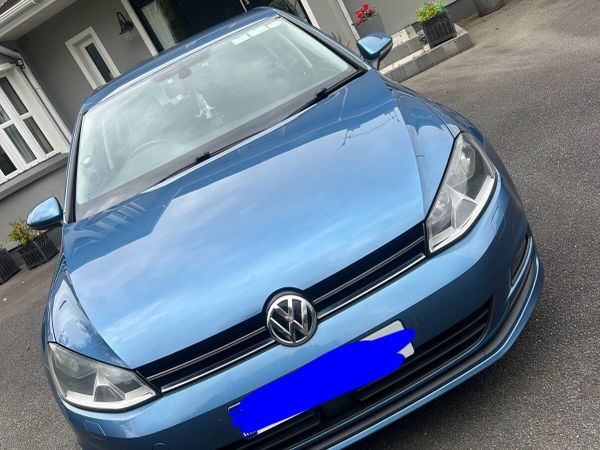 Volkswagen Golf Hatchback, Diesel, 2015, Blue