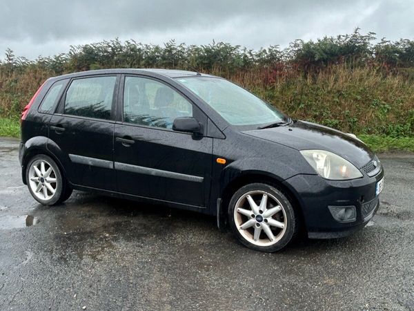 Ford Fiesta Hatchback, Petrol, 2006, Black