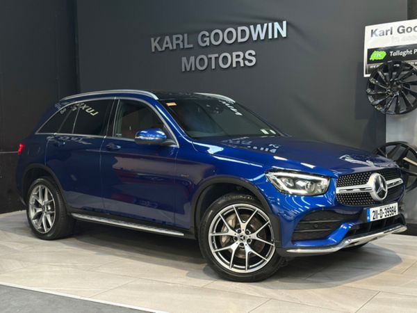 Mercedes-Benz GLC SUV, Diesel Plug-in Hybrid, 2021, Blue