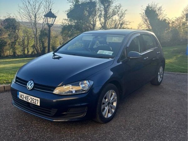 Volkswagen Golf Hatchback, Diesel, 2014, Blue