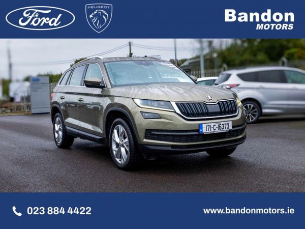 Skoda Kodiaq SUV, Diesel, 2017, Green