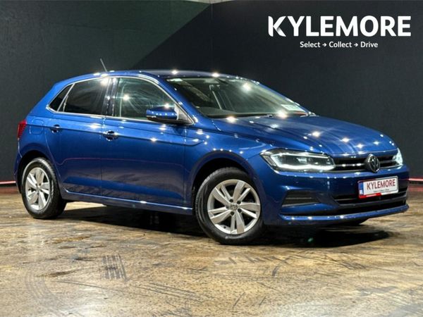 Volkswagen Polo Hatchback, Petrol, 2022, Blue