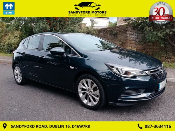 Opel Astra Hatchback, Petrol, 2017, Green