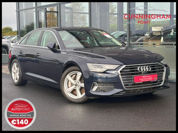 Audi A6 Saloon, Petrol Plug-in Hybrid, 2022, Blue