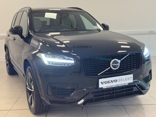 Volvo XC90 SUV, Petrol Plug-in Hybrid, 2022, Black