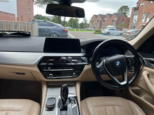 BMW 5-Series Saloon, Diesel, 2017, Black