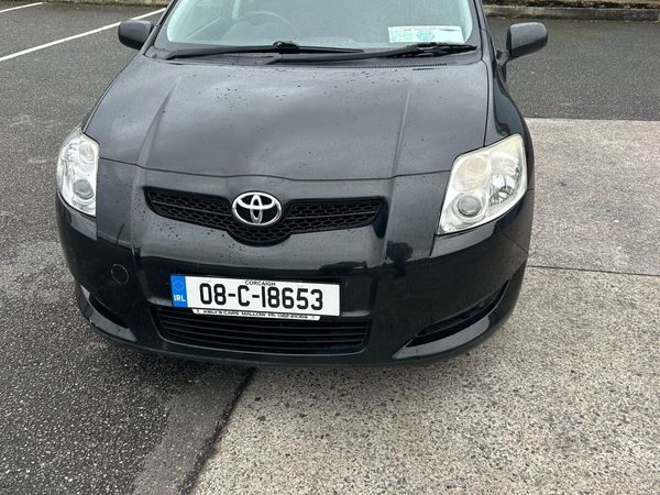 Toyota Auris Hatchback, Petrol, 2008, Black