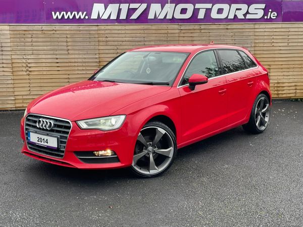Audi A3 Hatchback, Petrol, 2014, Red