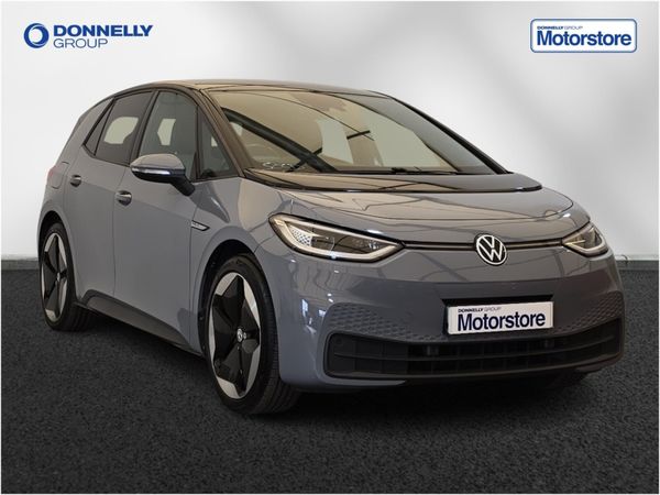 Volkswagen ID.3 Hatchback, Electric, 2021, Grey