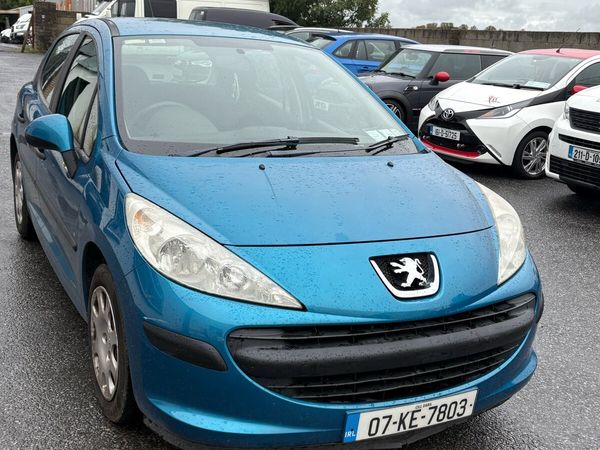Peugeot 207 Hatchback, Petrol, 2007, Blue