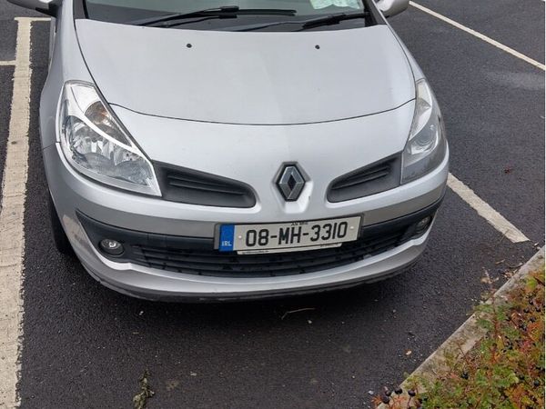 Renault Clio Hatchback, Petrol, 2008, Silver