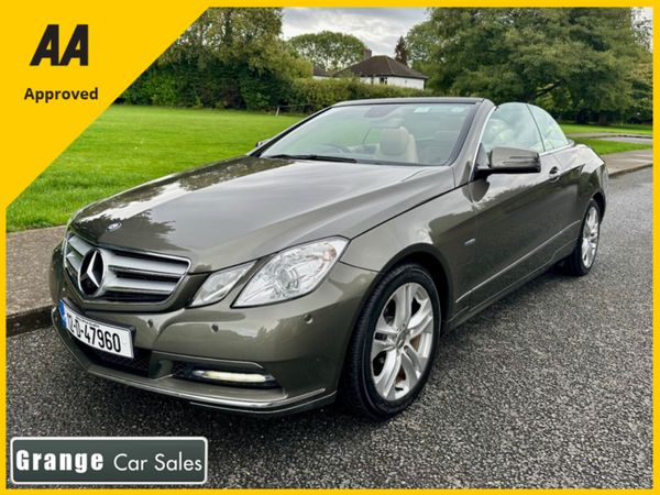 Mercedes-Benz E-Class Convertible, Diesel, 2012, Grey