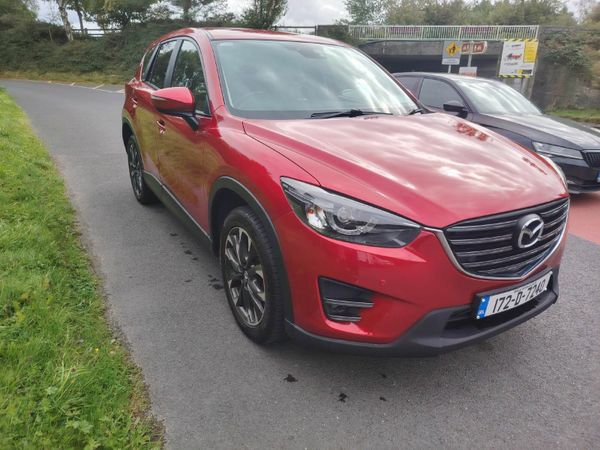 Mazda CX-5 SUV, Diesel, 2017, Red