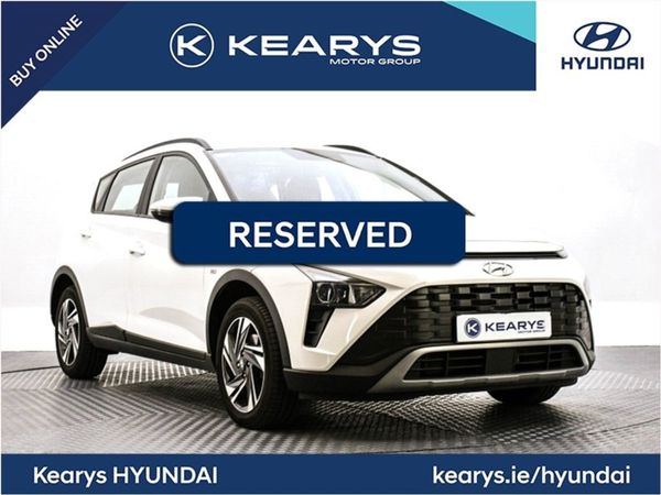 Hyundai Bayon SUV, Petrol Hybrid, 2022, White