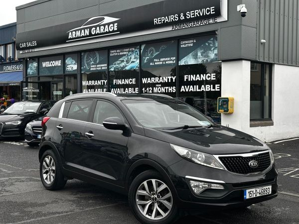 Kia Sportage SUV, Petrol, 2015, Black