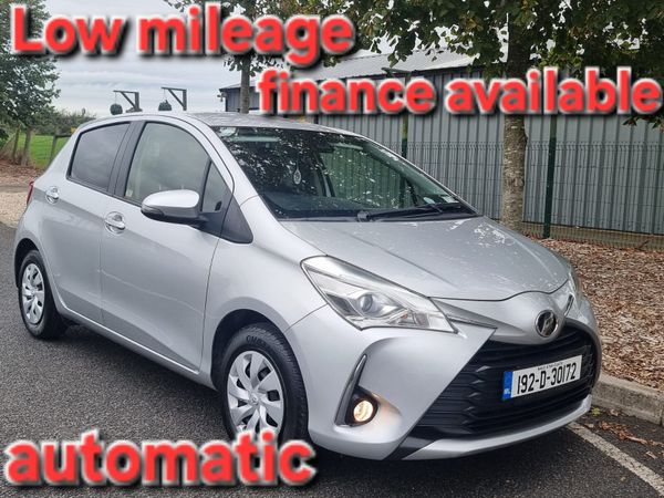 Toyota Vitz Hatchback, Petrol, 2019, Silver