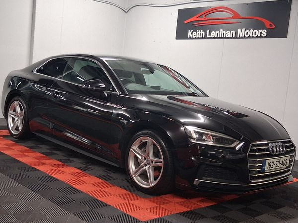 Audi A5 Coupe, Diesel, 2018, Black