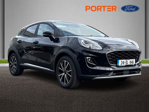 Ford Puma MPV, Petrol Hybrid, 2024, Black