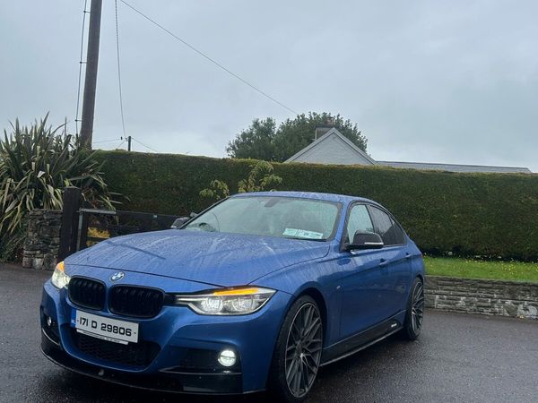 BMW 3-Series Saloon, Diesel, 2017, Blue