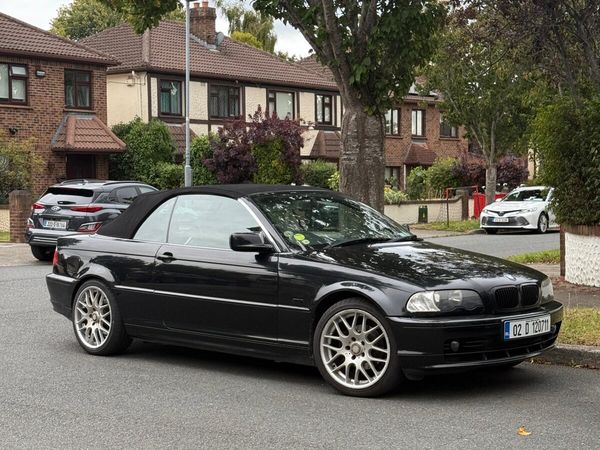 BMW 3-Series Convertible, Petrol, 2002, Black