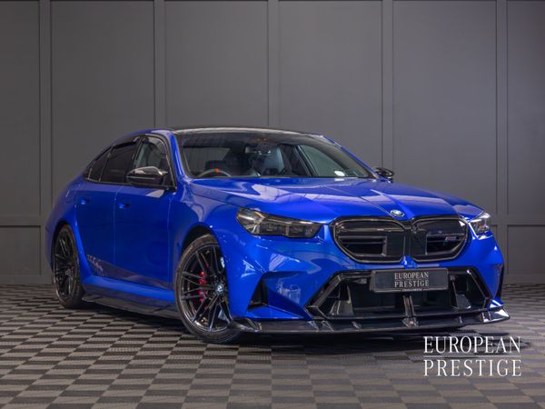 BMW M5 Saloon, Petrol Plug-in Hybrid, 2025, Blue