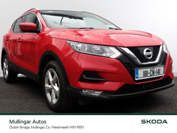Nissan Qashqai MPV, Diesel, 2018, Red