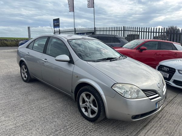 Nissan Primera Saloon, Petrol, 2007, Silver
