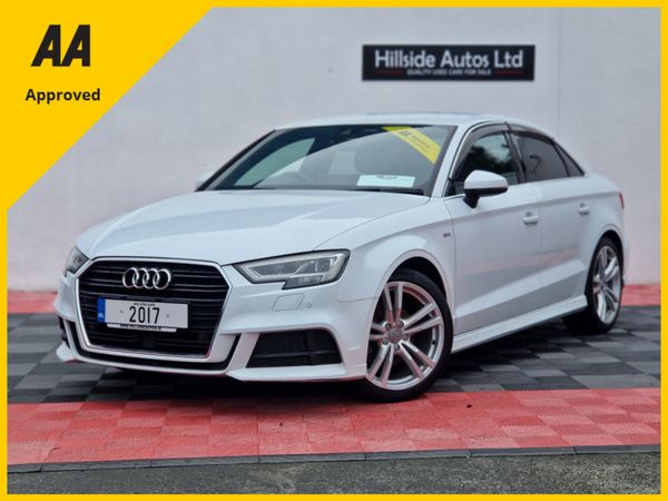 Audi A3 Saloon, Petrol, 2017, White