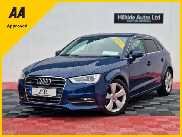 Audi A3 Hatchback, Petrol, 2014, Blue