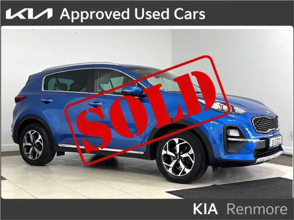 Kia Sportage MPV, Hybrid, 2021, Blue