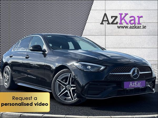 Mercedes-Benz C-Class Saloon, Petrol Plug-in Hybrid, 2022, Black