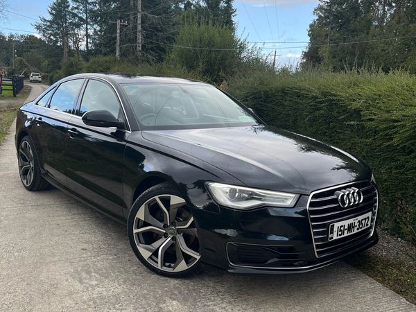 Audi A6 Saloon, Diesel, 2015, Black