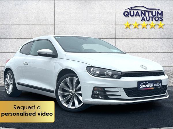Volkswagen Scirocco Coupe, Petrol, 2015, White