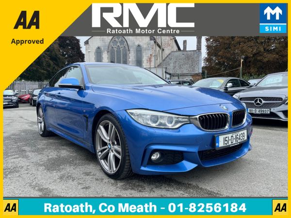 BMW 4-Series Hatchback, Diesel, 2015, Blue
