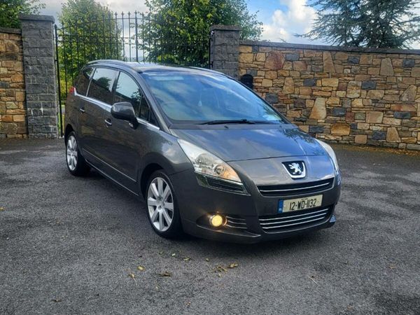 Peugeot 5008 MPV, Diesel, 2012, Grey