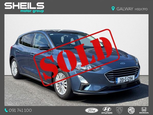 Ford Focus Hatchback, Petrol, 2020, Blue