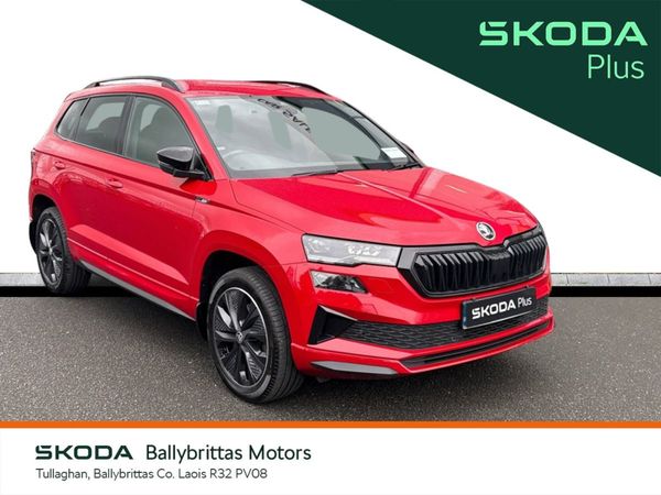 Skoda Karoq Estate, Diesel, 2023, Red