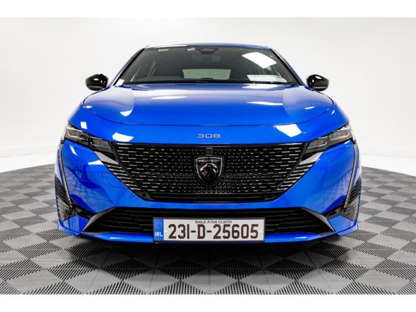 Peugeot 308 Hatchback, Petrol Plug-in Hybrid, 2023, Blue
