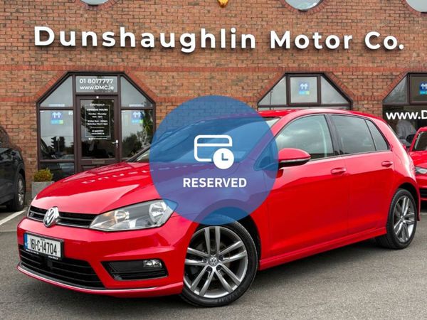 Volkswagen Golf Hatchback, Petrol, 2016, Red